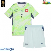 Sveits Breel Embolo #7 Bortedraktsett Barn VM 2026 Kortermet (+ Korte bukser)